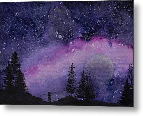 Star Gazer - Metal Print