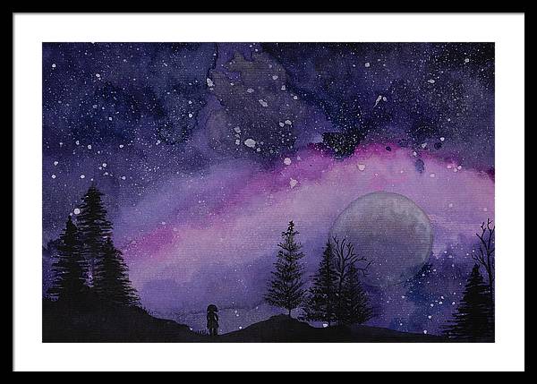 Star Gazer - Framed Print