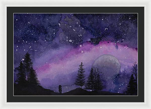 Star Gazer - Framed Print