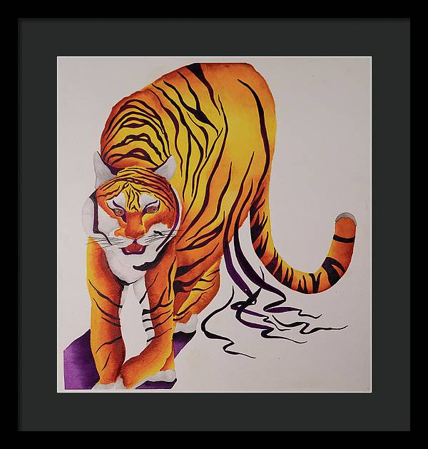 Tiger - Framed Print