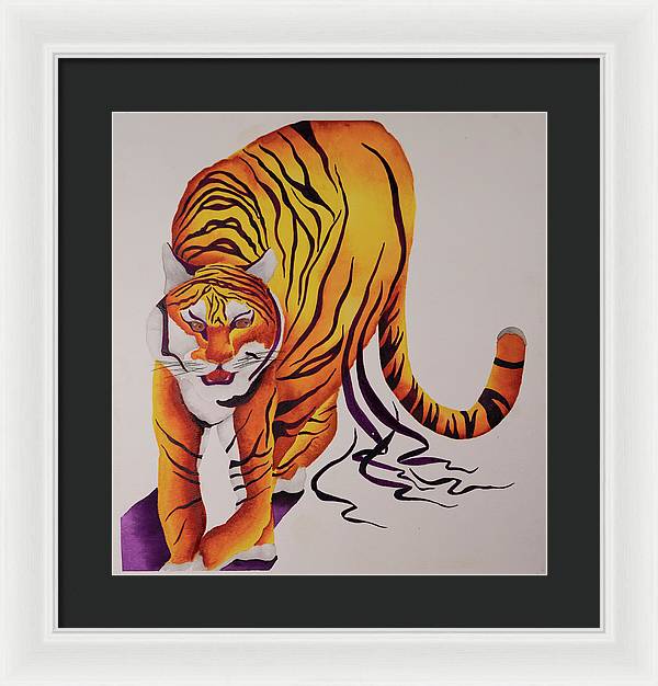 Tiger - Framed Print