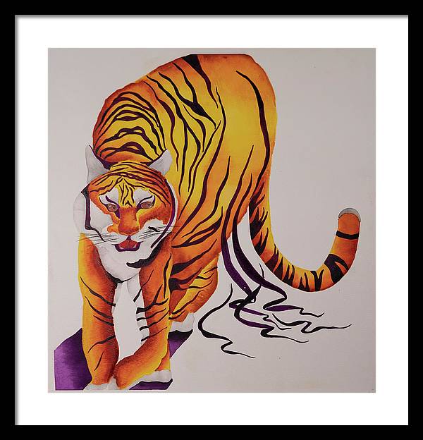 Tiger - Framed Print