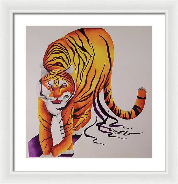 Tiger - Framed Print