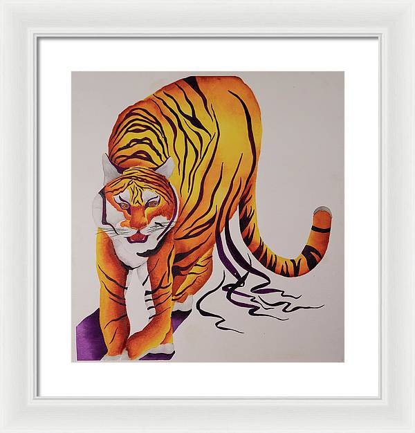 Tiger - Framed Print