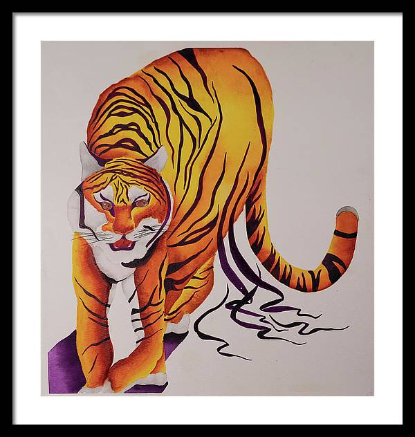 Tiger - Framed Print