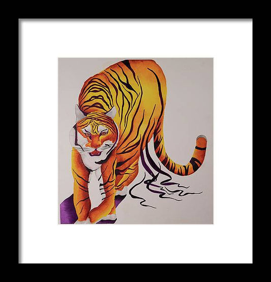 Tiger - Framed Print