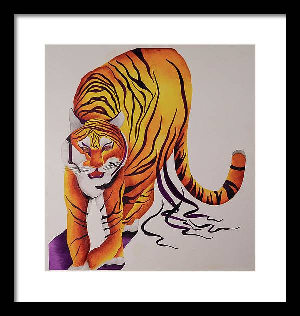 Tiger - Framed Print