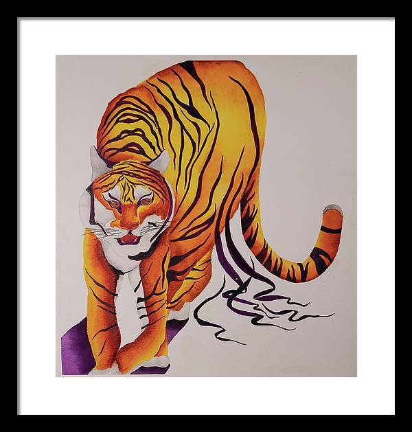 Tiger - Framed Print