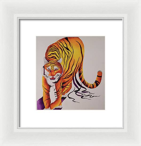 Tiger - Framed Print