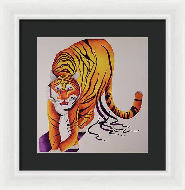 Tiger - Framed Print