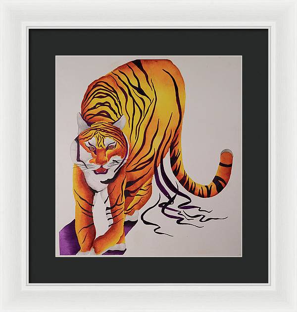 Tiger - Framed Print