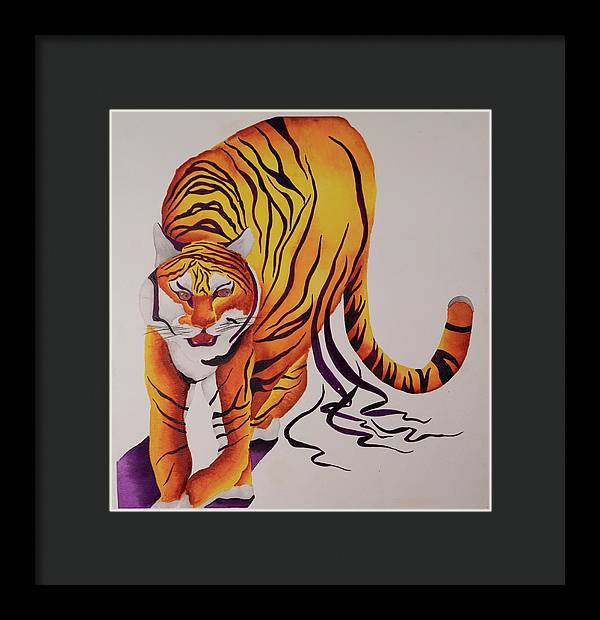 Tiger - Framed Print