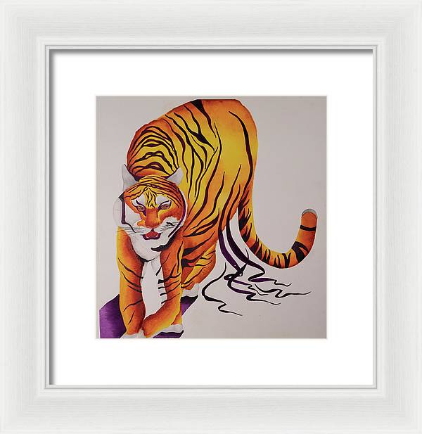 Tiger - Framed Print