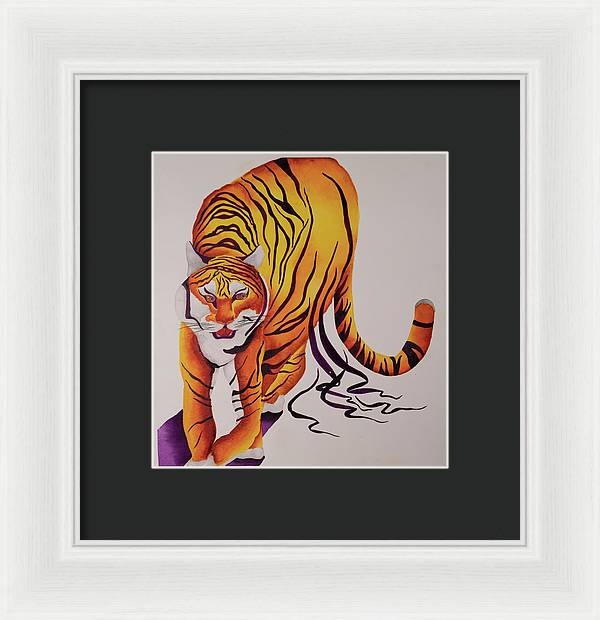 Tiger - Framed Print