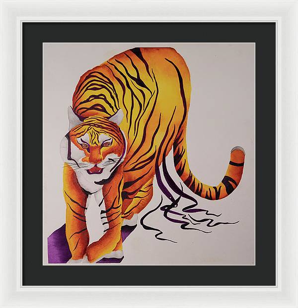 Tiger - Framed Print