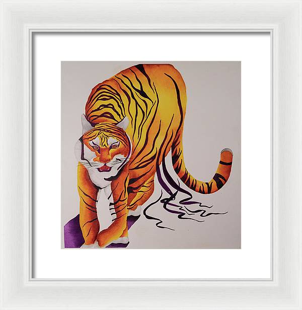 Tiger - Framed Print