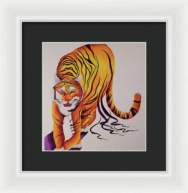 Tiger - Framed Print