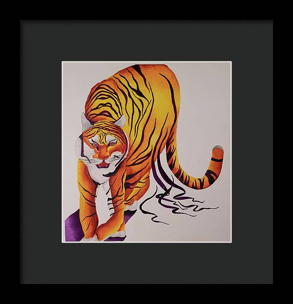 Tiger - Framed Print