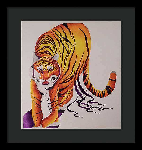 Tiger - Framed Print