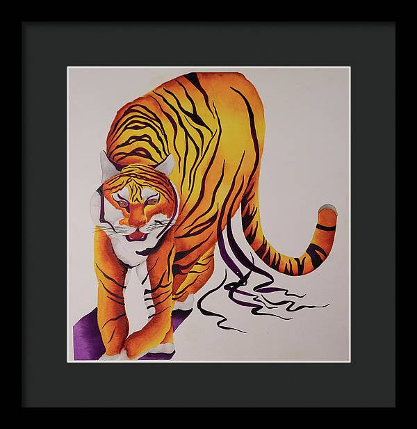 Tiger - Framed Print