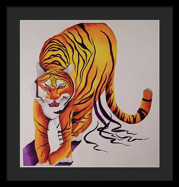 Tiger - Framed Print