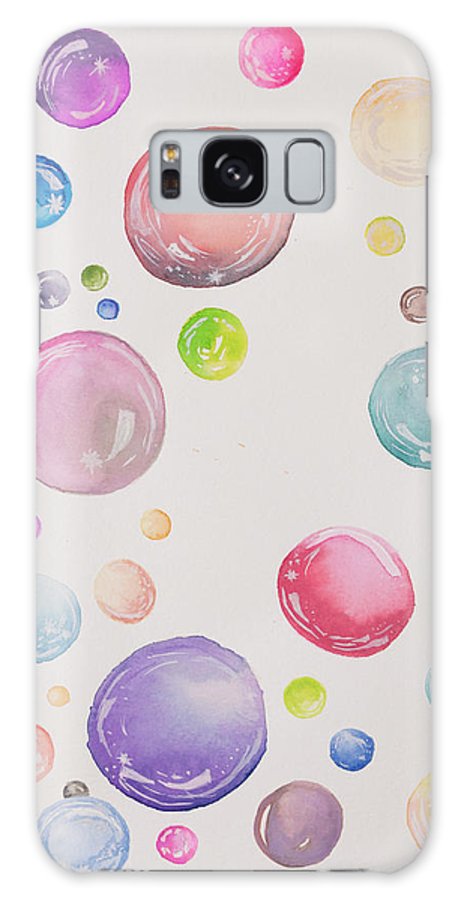 Tiny and Big Bubbles - Phone Case