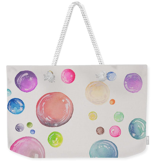 Tiny and Big Bubbles - Weekender Tote Bag