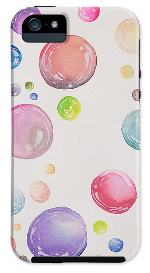 Tiny and Big Bubbles - Phone Case