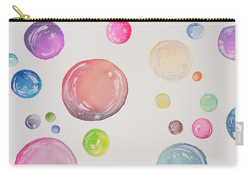 Tiny and Big Bubbles - Zip Pouch