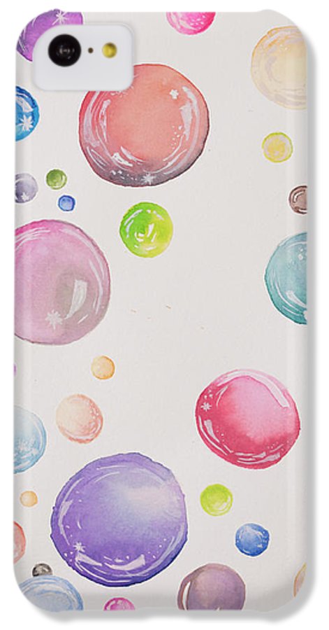 Tiny and Big Bubbles - Phone Case