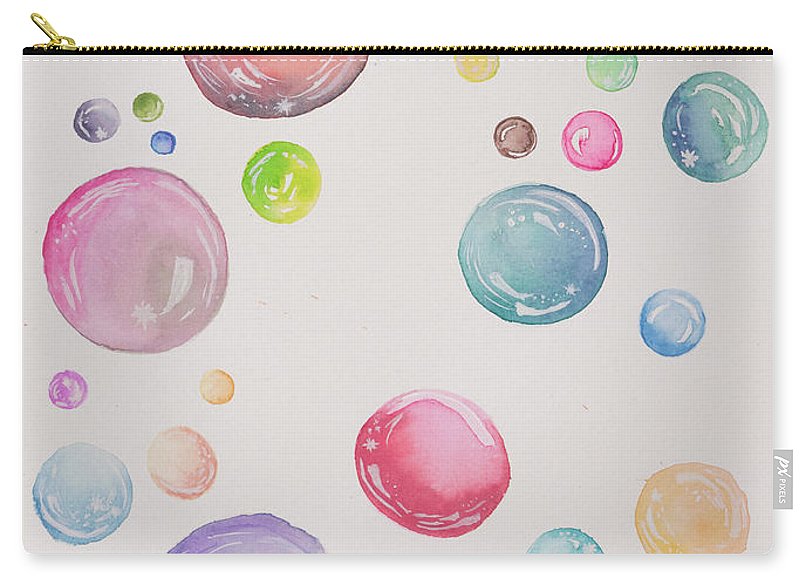 Tiny and Big Bubbles - Zip Pouch