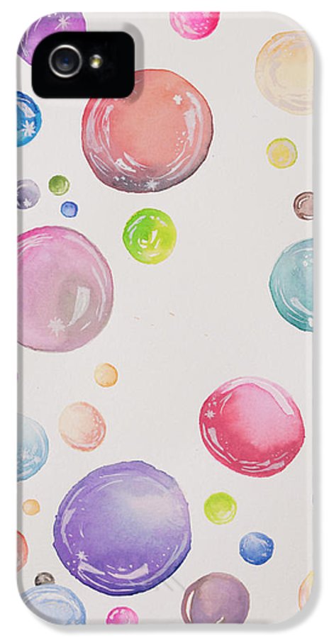 Tiny and Big Bubbles - Phone Case