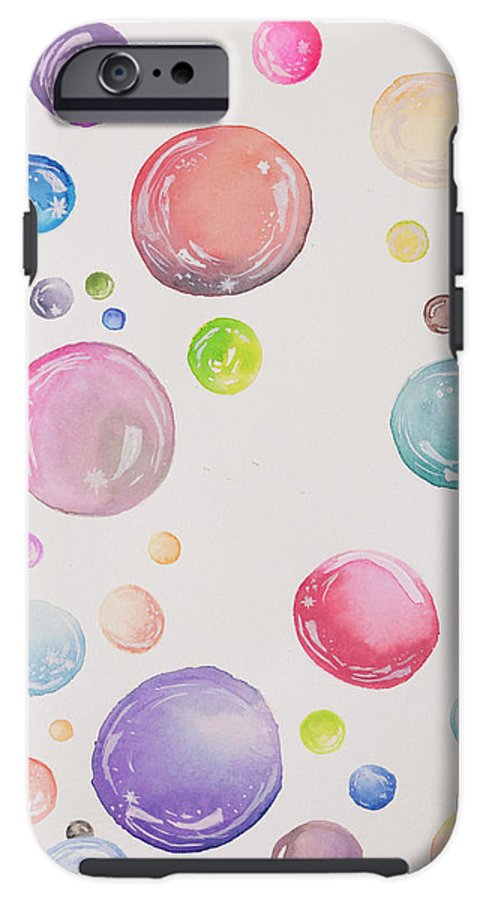 Tiny and Big Bubbles - Phone Case