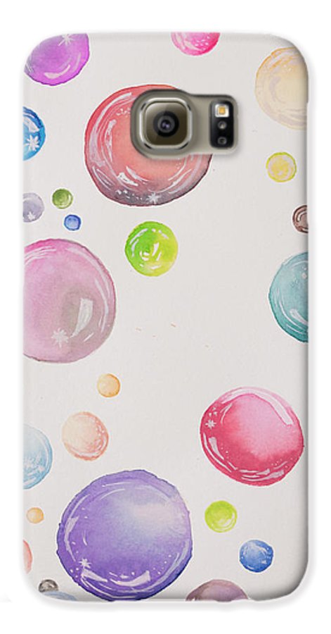 Tiny and Big Bubbles - Phone Case