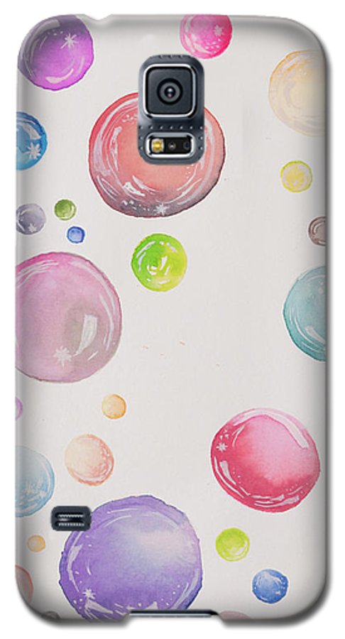 Tiny and Big Bubbles - Phone Case