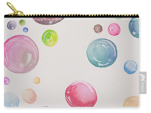 Tiny and Big Bubbles - Zip Pouch