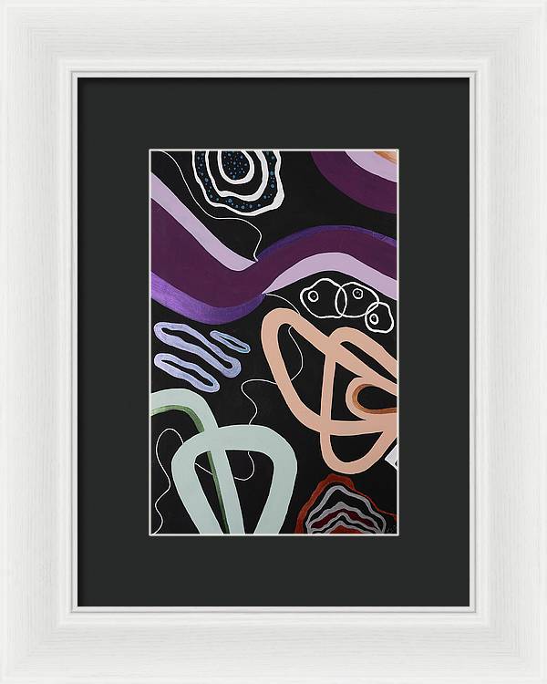 Tipsy Turvey - Framed Print