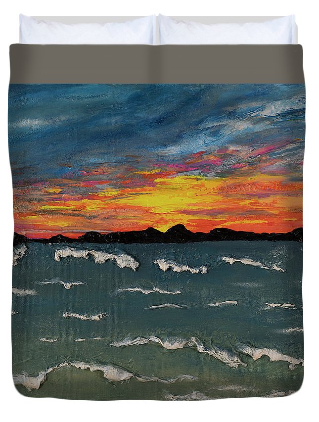 Waves of Brilliance - Duvet Cover