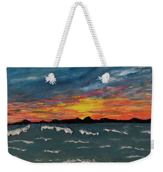 Waves of Brilliance - Weekender Tote Bag