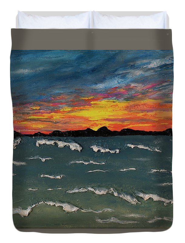 Waves of Brilliance - Duvet Cover