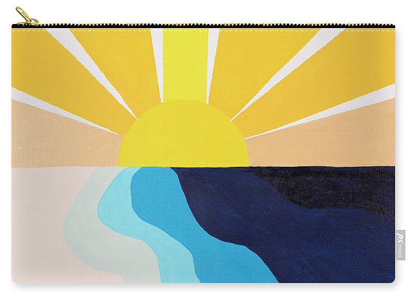 Yellow Sun Rising - Zip Pouch